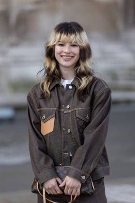 PFW Louis Vuitton Arrivals NB Alysa Liu arrived at the Louis Vuitton Womenswear Fall Winter 2026-2027 show as part of Paris Fashion Week on March 10, 2026 in Paris, France. Photo by Nasser Berzane ABACAPRESS.COM Paris France  Copyright: xBerzanexNasser ABACAx