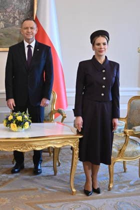 10.03.2026 WARSZAWA WIZYTA OFICJALNA KROLA SZWECJI W POLSCE POWITANIE PRZEZ PREZYDENTA RP 10 03 2026 WARSAW OFFICIAL VISIT OF THE KING OF SWEDEN TO POLAND - WELCOME BY THE PRESIDENT OF THE REPUBLIC OF POLAND, KAROL NAWROCKI N Z KAROL XVI GUSTAW KROL SZWECJI SYLWIA RENATA SOMMERLATH ZONA KROLA KAROL NAWROCKI MARTA NAWROCKA FOT DAMIAN BURZYKOWSKI NEWSPIX.PL NEWSPIX.PL --- newspix.pl 