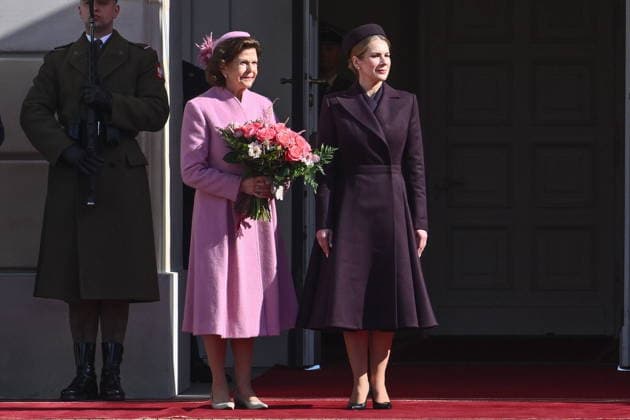 10.03.2026 WARSZAWA WIZYTA OFICJALNA KROLA SZWECJI W POLSCE POWITANIE PRZEZ PREZYDENTA RP 10 03 2026 WARSAW OFFICIAL VISIT OF THE KING OF SWEDEN TO POLAND - WELCOME BY THE PRESIDENT OF THE REPUBLIC OF POLAND, KAROL NAWROCKI N Z KAROL XVI GUSTAW KROL SZWECJI SYLWIA RENATA SOMMERLATH ZONA KROLA KAROL NAWROCKI MARTA NAWROCKA FOT DAMIAN BURZYKOWSKI NEWSPIX.PL NEWSPIX.PL --- newspix.pl 