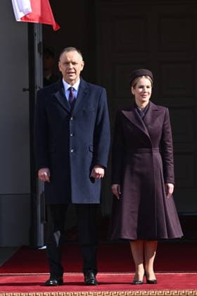 10.03.2026 WARSZAWA WIZYTA OFICJALNA KROLA SZWECJI W POLSCE POWITANIE PRZEZ PREZYDENTA RP 10 03 2026 WARSAW OFFICIAL VISIT OF THE KING OF SWEDEN TO POLAND - WELCOME BY THE PRESIDENT OF THE REPUBLIC OF POLAND, KAROL NAWROCKI N Z KAROL XVI GUSTAW KROL SZWECJI SYLWIA RENATA SOMMERLATH ZONA KROLA KAROL NAWROCKI MARTA NAWROCKA FOT DAMIAN BURZYKOWSKI NEWSPIX.PL NEWSPIX.PL --- newspix.pl 