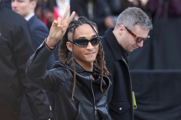 CELEBRITES : Paris Fashion Week - Defile Louis Vuitton - 10 03 2026 Jaden Smith ParisFrance  Copyright: xMichtofx