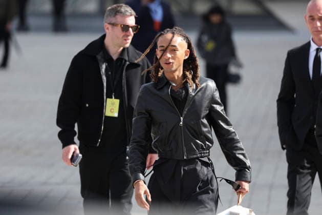 CELEBRITES : Paris Fashion Week - Defile Louis Vuitton - 10 03 2026 Jaden Smith ParisFrance  Copyright: xMichtofx