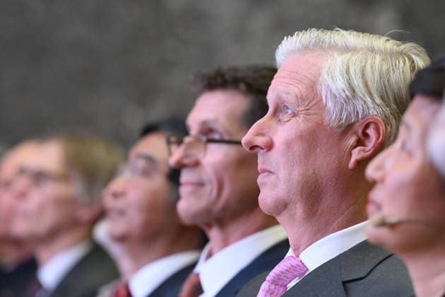 King Philippe Presents 2026 Solvay Prize BRUSSELS, BELGIUM - MARCH 10: King Philippe of Belgium pictured during the 2026 Ernest Solvay Prize ceremony on March 10, 2026 in Brussels, Belgium, 10 03 2026 Brussels Belgium  Copyright: xPhilipxReynaersx