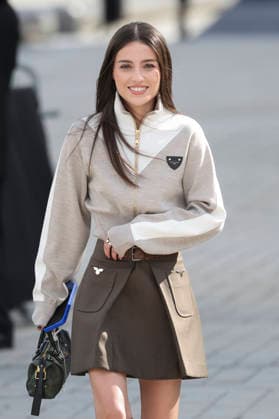 CELEBRITES : Paris Fashion Week - Defile Louis Vuitton - 10 03 2026 Madeline Argy ParisFrance  Copyright: xMichtofx