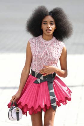 CELEBRITES : Paris Fashion Week - Defile Louis Vuitton - 10 03 2026 Joyce Cisse a.k.a. Flowerovlove ParisFrance  Copyright: xMichtofx