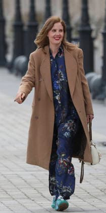 CELEBRITES : Paris Fashion Week - Defile Louis Vuitton - 10 03 2026 Justine Triet ParisFrance  Copyright: xMichtofx