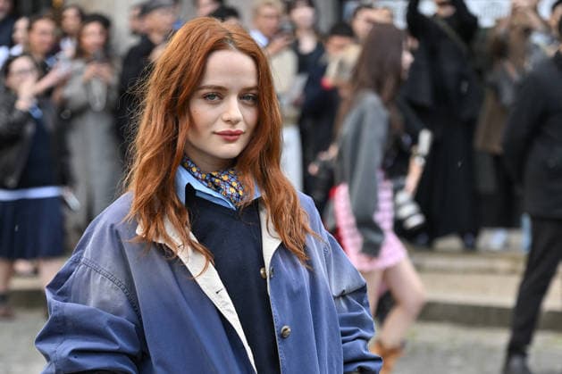 PFW Miu Miu Outside Arrivals Joey King arriving at the Miu Miu show during Fashion Week in Paris, France on March 10, 2026. Photo by Julien Reynaud APS-Medias ABACAPRESS.COM Paris France  Copyright: xReynaudxJulien APS-Medias ABACAx