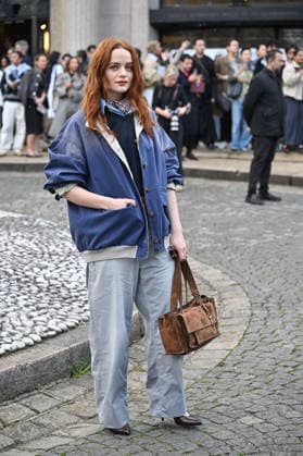 PFW Miu Miu Outside Arrivals Joey King arriving at the Miu Miu show during Fashion Week in Paris, France on March 10, 2026. Photo by Julien Reynaud APS-Medias ABACAPRESS.COM Paris France  Copyright: xReynaudxJulien APS-Medias ABACAx
