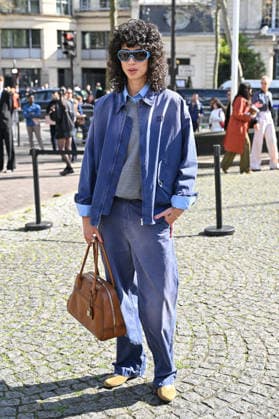 PFW Miu Miu Outside Arrivals Towa Bird arriving at the Miu Miu show during Fashion Week in Paris, France on March 10, 2026. Photo by Julien Reynaud APS-Medias ABACAPRESS.COM Paris France  Copyright: xReynaudxJulien APS-Medias ABACAx