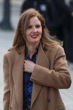 CELEBRITES : Paris Fashion Week - Defile Louis Vuitton - 10 03 2026 Justine Triet ParisFrance  Copyright: xMichtofx