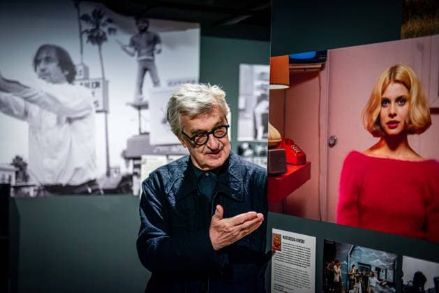 10.3.2026 xesx Frankfurt am Main, Filmmuserum W.I.M. Im Lauf der Zeit Â­ Eine Wim Wenders Ausstellung Bild zeigt Wim Wenders im Filmmuserum vor der Austellungseröffnung