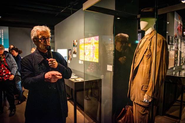 10.3.2026 xesx Frankfurt am Main, Filmmuserum W.I.M. Im Lauf der Zeit Â­ Eine Wim Wenders Ausstellung Bild zeigt Wim Wenders im Filmmuserum vor der Austellungseröffnung