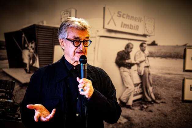 10.3.2026 xesx Frankfurt am Main, Filmmuserum W.I.M. Im Lauf der Zeit Â­ Eine Wim Wenders Ausstellung Bild zeigt Wim Wenders im Filmmuserum vor der Austellungseröffnung