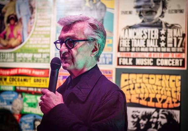 10.3.2026 xesx Frankfurt am Main, Filmmuserum W.I.M. Im Lauf der Zeit Â­ Eine Wim Wenders Ausstellung Bild zeigt Wim Wenders im Filmmuserum vor der Austellungseröffnung