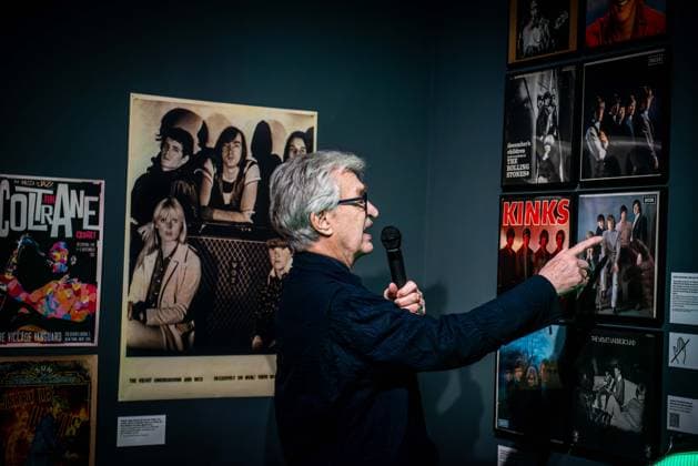 10.3.2026 xesx Frankfurt am Main, Filmmuserum W.I.M. Im Lauf der Zeit Â­ Eine Wim Wenders Ausstellung Bild zeigt Wim Wenders im Filmmuserum vor der Austellungseröffnung