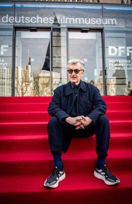 10.3.2026 xesx Frankfurt am Main, Filmmuserum W.I.M. Im Lauf der Zeit Â­ Eine Wim Wenders Ausstellung Bild zeigt Wim Wenders im Filmmuserum vor der Austellungseröffnung