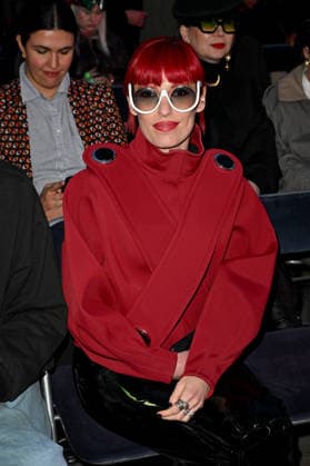 PFW Pierre Cardin Front Row Jannifer Ayache attending the Pierre Cardin show during Fashion Week in Paris, France on March 10, 2026. Photo by Julien Reynaud APS-Medias ABACAPRESS.COM Paris France  Copyright: xReynaudxJulien APS-Medias ABACAx