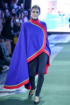 PFW Pierre Cardin Runway A model walks the runway at the Pierre Cardin show during Fashion Week in Paris, France on March 10, 2026. Photo by Julien Reynaud APS-Medias ABACAPRESS.COM Paris France  Copyright: xReynaudxJulien APS-Medias ABACAx
