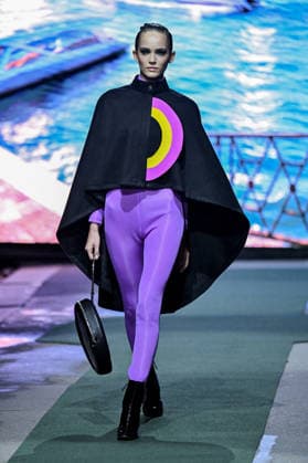 PFW Pierre Cardin Runway A model walks the runway at the Pierre Cardin show during Fashion Week in Paris, France on March 10, 2026. Photo by Julien Reynaud APS-Medias ABACAPRESS.COM Paris France  Copyright: xReynaudxJulien APS-Medias ABACAx