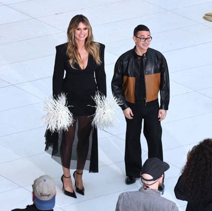 Heidi Klum and Christian Siriano filming Project Runway in NYC TV hosts Heidi Klum and Christian Siriano are filming new season of Project Runway at the Oculus in New York, NY on March 10, 2026. Photo by Dylan Travis ABACAPRESS.COM New York NY  Copyright: xDylanxTravis ABACAx