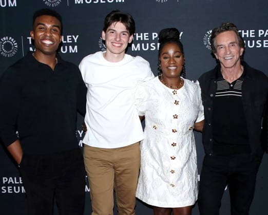 PaleyLive: The Tribe Has Spoken: An Evening with Jeff Probst and Survivor 50 Castaways Kyle Fraser, Rizo Velovic, Cirie Fields and Jeff Probst attending PaleyLive: The Tribe Has Spoken: An Evening with Jeff Probst and Survivor 50 Castaways held at The Paley Museum on March 10, 2026 in New York City, NY New York City The Paley Museum NY USA Copyright: xStevenxBergman AFF-USA.COMx