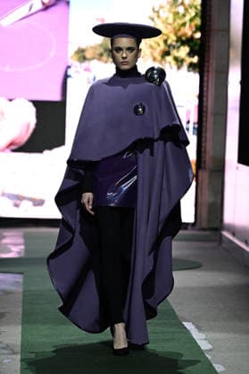 (260311) -- PARIS, March 11, 2026 -- A model presents a creation from the Ready-to-Wear Fall Winter 2026-2027 collections by Pierre Cardin during the Paris Fashion Week in Paris, France, on March 10, 2026. ( Handout via Xinhua) FRANCE-PARIS-FASHION WEEK-PIERRE CARDIN MeetEurope 