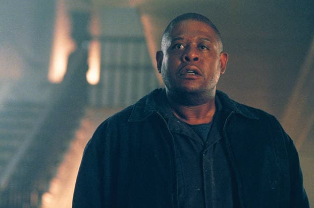 2002 - Panic Room - Movie Set RELEASE DATE: March 29, 2002 MOVIE TITLE: Panic Room STUDIO: Columbia Pictures PLOT: A woman and her teenage daughter become imprisoned in the panic room of their own house by 3 criminals. PICTURED: FOREST WHITAKER as Burnham. Hollywood California USA Copyright: xHofflundx