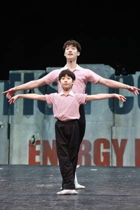 S. Korean actoors Kim Whoo-jin and Lim Sun-woo S. Korean actoors Kim Whoo-jin and Lim Sun-woo South Korean actors KIm Whoo-jin (front) and Lim Sun-woo, who star in the musical Billy Elliot, perform during a publicity event in Goyang, north of Seoul, on March 10, 2026. The musical runs from April 12 to July 26. (Yonhap) 2026-03-11 11:07:25 < 1980-2026 YONHAPNEWS AGENCY. .> °í¾ç½Ã °æ±âµµ EDITORIAL USE ONLY  Copyright: xx PYH2026031106210034400 YonhapxNewsx yonphotos250410