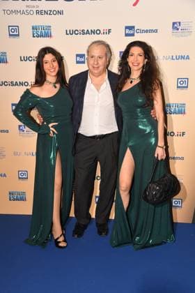Rome, Adriano cinema, preview of the film Night before the exams 3.0 , In the photo: Maria Monse Salvatore Paravia and daughter Perla Maria  Copyright: xVincenzoxLandix xipa-agency.netx xVincenzoxLandix IPA_Agency_IPA72693525