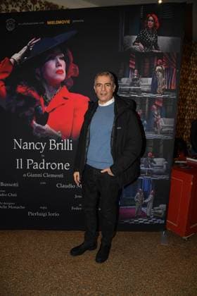 Rome, Quirino Theatre Before the theatrical performance The Master , In the photo: Luca Manfredi  Copyright: xVincenzoxLandix xipa-agency.netx xVincenzoxLandix IPA_Agency_IPA72694714