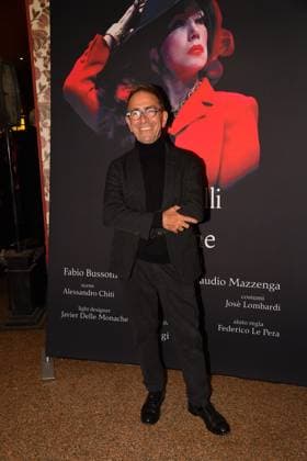 Rome, Quirino Theatre Before the theatrical performance The Master , In the photo: Pino Strabioli  Copyright: xVincenzoxLandix xipa-agency.netx xVincenzoxLandix IPA_Agency_IPA72694767