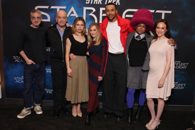 Star Trek: Starfleet Academy LOS ANGELES, CALIFORNIA - MARCH 10: Alex Kurtzman, Robert Picardo, Bella Shepard, Holly Hunter, Sandro Rosta, Kerrice Brooks and Noga Landau attend the Star Trek: Starfleet Academy FYC event at Linwood Dunn Theater on March 10, 2026 in Los Angeles, California. Credit: AdMedia EDITORIAL USE ONLY  Copyright: xx AdMediax admphotostwo973893