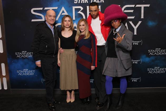 Star Trek: Starfleet Academy LOS ANGELES, CALIFORNIA - MARCH 10: Robert Picardo, Bella Shepard, Holly Hunter, Sandro Rosta and Kerrice Brooks attend the Star Trek: Starfleet Academy FYC event at Linwood Dunn Theater on March 10, 2026 in Los Angeles, California. Credit: AdMedia EDITORIAL USE ONLY  Copyright: xx AdMediax admphotostwo973898