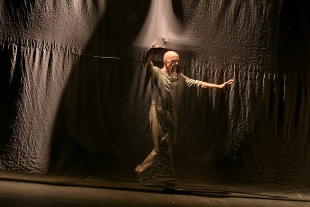 Russell Maliphant Dance Company Landscapes at Sadler s Wells East Russell Maliphant Dance Company Landscapes at Sadler s Wells East, London on Tuesday 10th March., Credit:Laura Rose Avalon  Copyright: xLauraxRosex xAvalonx 1081835111