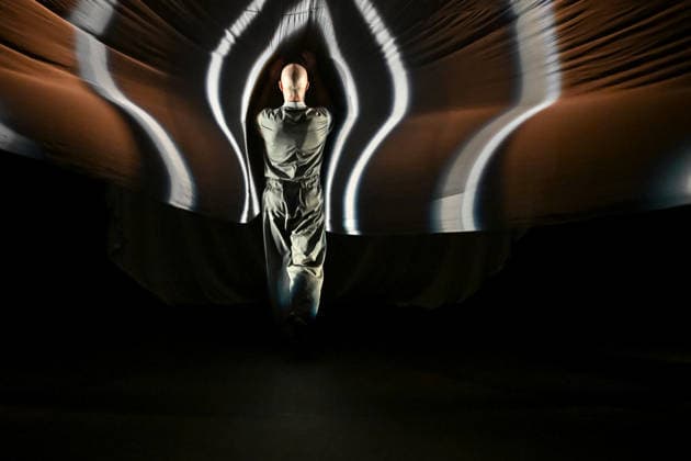 Russell Maliphant Dance Company Landscapes at Sadler s Wells East Russell Maliphant Dance Company Landscapes at Sadler s Wells East, London on Tuesday 10th March., Credit:Laura Rose Avalon  Copyright: xLauraxRosex xAvalonx 1081835219