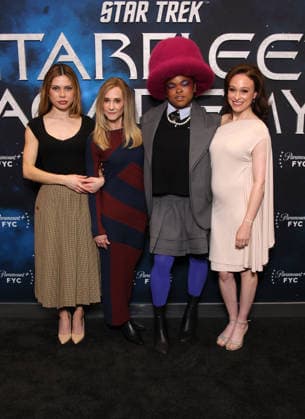Los Angeles Premiere Of Paramount+ s Star Trek: Starfleet Academy 10 March 2026 . Los Angeles, California -Bella Shepard, Holly Hunter, Kerrice Brooks, Noga Landau At The Los Angeles Premiere Of Paramount+ s Star Trek: Starfleet Academy held at Linwood Dunn Theater in Los Angeles., Credit:Sadou Faye Avalon United States, CA, Los Angeles, Linwood Dunn Theater  Copyright: xSadouxFayex xAvalonx 1081890200