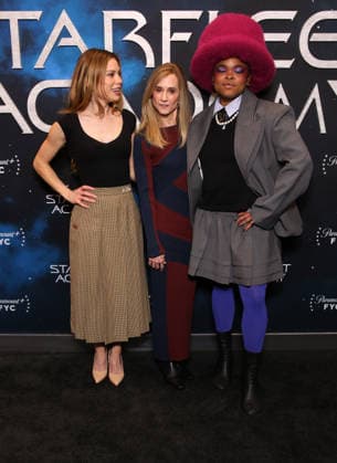 Los Angeles Premiere Of Paramount+ s Star Trek: Starfleet Academy 10 March 2026 . Los Angeles, California -Bella Shepard, Holly Hunter, Kerrice Brooks At The Los Angeles Premiere Of Paramount+ s Star Trek: Starfleet Academy held at Linwood Dunn Theater in Los Angeles., Credit:Sadou Faye Avalon United States, CA, Los Angeles, Linwood Dunn Theater  Copyright: xSadouxFayex xAvalonx 1081890280