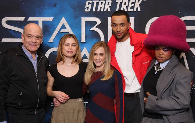 Star Trek: Starfleet Academy Premiere - LA Robert Picardo, Bella Shepard, Holly Hunter, Sandro Rosta, Kerrice Brooks, Noga Landau, At The Los Angeles Premiere Of Paramount+ s Star Trek: Starfleet Academy At Linwood Dunn Theater In Los Angeles CA, USA on March 10 , 2026. Photo by Fati S ABACAPRESS.COM Los Angeles CA United States  Copyright: xFatixSadou ABACAPRESS.COMx