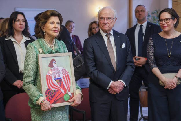 Swedish royal couple visits Poland Photo: Pawel Wodzynski East News King of Sweden Carl XVI Gustaf and his wife Queen Silvia attend a meeting with the Ukrainian children at the Praska Arka Community Centre on March 11, 2026 in Warsaw, Poland. The Swedish royal couple pays a three-day state visit to Poland focused on strengthening bilateral ties, defense, and security. EN_01673878_0080 