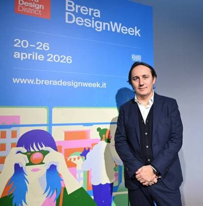 Milan, Italy Fuorisalone and Brera Design Week 2026 institutional presentation of Studiolabo s project in the Buzzati room. In the photo: Paolo Casati, co-founder of Studiolabo  Copyright: xNickxZonnax xipa-agency.netx xNickxZonnax IPA_Agency_IPA72719204