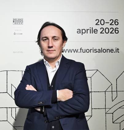 Milan, Italy Fuorisalone and Brera Design Week 2026 institutional presentation of Studiolabo s project in the Buzzati room. In the photo: Paolo Casati, co-founder of Studiolabo  Copyright: xNickxZonnax xipa-agency.netx xNickxZonnax IPA_Agency_IPA72719211
