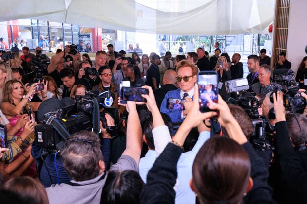 March 11, 2026, Hollywood, California, USA: 98th Oscars host Conan OÃ¢â‚¬â ¢Brien is interviewed after rolling out the Red Carpet on Wednesday March 11, 2026 at the Dolby Theater in Hollywood, California for the upcoming Academy Awards. JAVIER ROJAS PI Hollywood USA - ZUMAp124 20260311_zaa_p124_043 Copyright: xJavierxRojasx