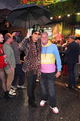 Julian F. M. Stöckel, Hubert Fella bei der ERÖFFNUNG DER OLIVIA JONES DSCHUNGELBAR auf der Grosse Freiheit in Hamburg am 11.03.2026