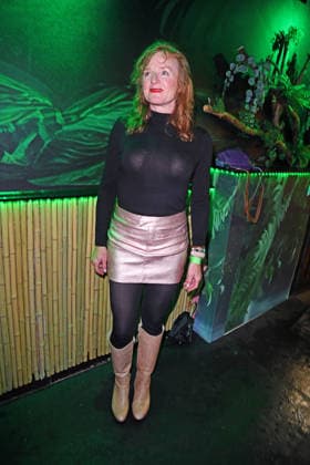 Nina Petri bei der ERÖFFNUNG DER OLIVIA JONES DSCHUNGELBAR auf der Grosse Freiheit in Hamburg am 11.03.2026