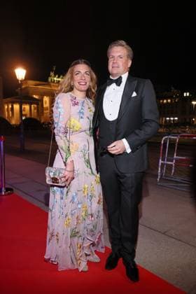 Freundship Award 2026 Caterina Goll, Tim Zimmermann German-British Freundship Award 2026 für Nico Rosberg, AXICA Lounge, Berlin, Datum: 11.03.2026 Copyright: xEventpress Kratschx