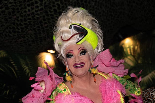 Olivia Jones, Barbetreiberin und Drag Queen;Opening Party Olivias Dschungel Bar - Olivia Jones Bar auf der Großen Freiheit St. Pauli, Hamburg, Hamburg Hamburg Deutschland Große Freiheit