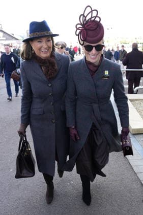 Ladies Day at Cheltenham Festival Carole Middleton and Zara Tindall attend Ladies Day at Cheltenham Festival, Cheltenham Racecourse, Cheltenham, Gloucestershire, UK, on the 11th March 2026 Picture by James Whatling Cheltenham Cheltenham Racecourse Gloucestershire United Kingdom  WHA-0810