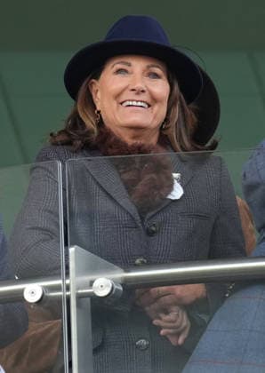 Ladies Day at Cheltenham Festival Carole Middleton attends Ladies Day at Cheltenham Festival, Cheltenham Racecourse, Cheltenham, Gloucestershire, UK, on the 11th March 2026 Picture by James Whatling Cheltenham Cheltenham Racecourse Gloucestershire United Kingdom  WHA-0810