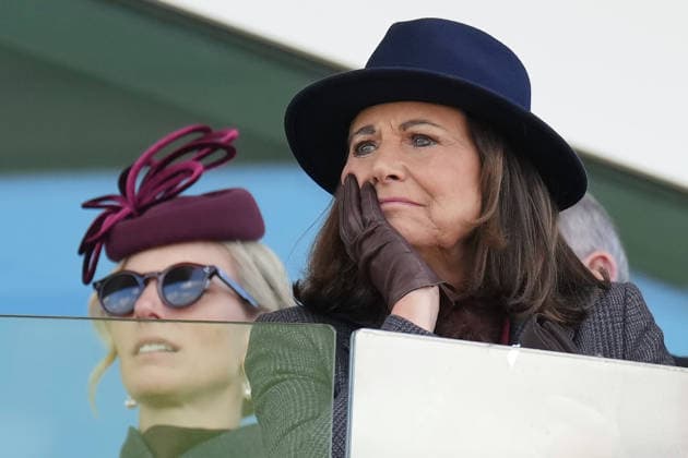 Ladies Day at Cheltenham Festival Zara Tindall and Carole Middleton attend Ladies Day at Cheltenham Festival, Cheltenham Racecourse, Cheltenham, Gloucestershire, UK, on the 11th March 2026 Picture by James Whatling Cheltenham Cheltenham Racecourse Gloucestershire United Kingdom  WHA-0810