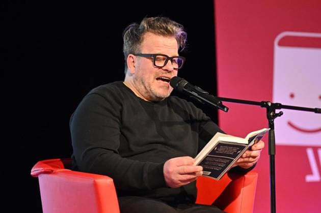 Mille (Kreator) präsentiert seine Biographie Exklusive Lesung und Gespräch mit Co-Autor Torsten Groß in Essen ** NUR FÜR REDAKTIONELLE ZWECKE ** EDITORIAL USE ONLY **<p>Mille (Kreator) präsentiert am Mittwoch, 11. März 2026 seine Biographie mit Co-Autor Torsten Groß (im Bild) im Marienforum im Mariengymnasium in Essen. Deutschland NRW Essen Copyright: VladimirxWegener